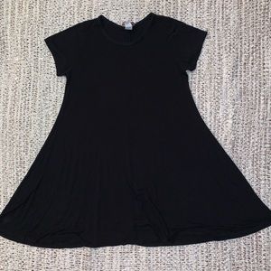 Black T-shirt Dress